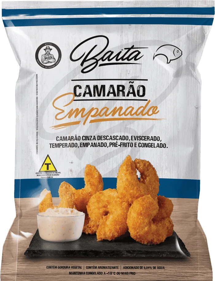 Camarão Empanado Baita
