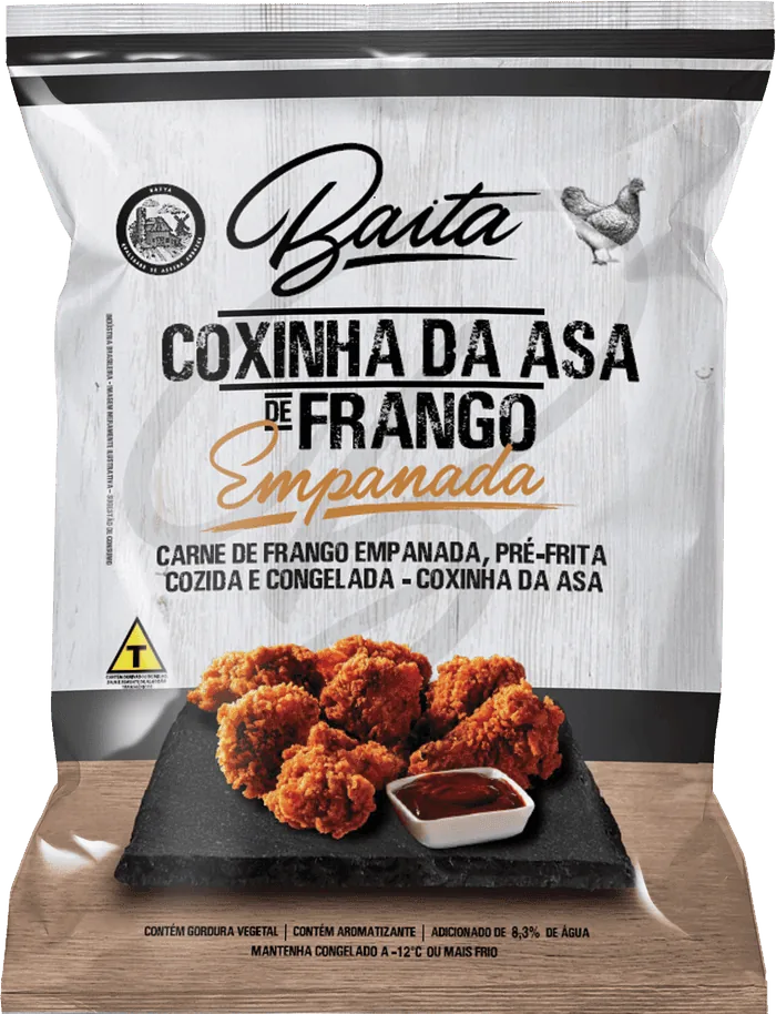 Coxinha da Asa de Frango Empanada Baita