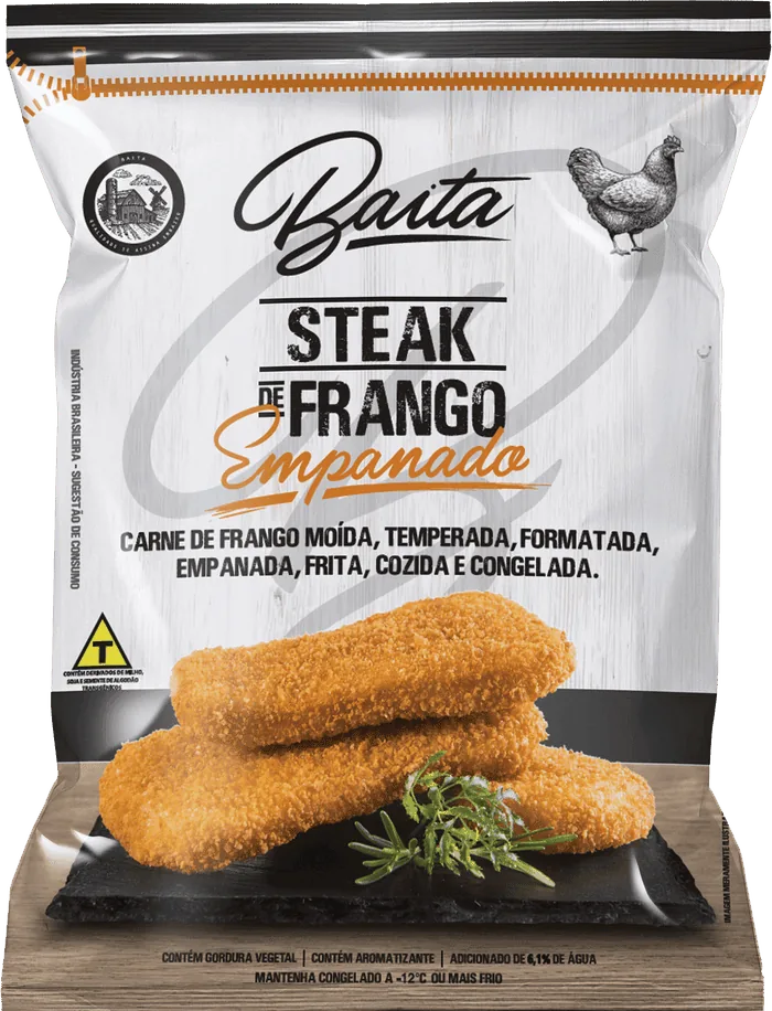 Steak de Frango Empanado Baita