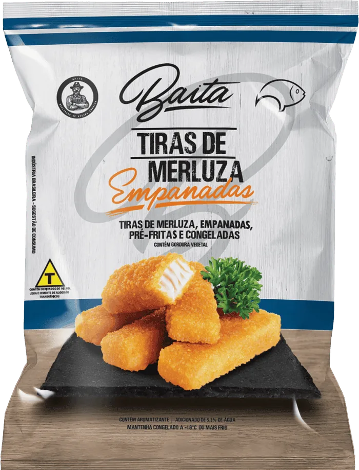Tiras de Merluza Empanadas Baita
